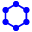 Blue connected-node icon representing systems thinking and service design.